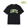 Marca de moda estadounidense Corteiz Camiseta Casual Deportiva Holgada de Manga Corta con Estampado de Barco de Crucero Alcatraz para Pareja
