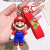 Nuevo llavero tridimensional de 5 Mario llavero de venta al por menor llavero de regalo en bolsa de stock llavero Dongguan