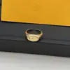 Anillo de Diseñador Nuevo Estilo Europeo y Americano Transfronterizo con Logo y Diseño Floral Incrustado de Diamantes para Mujer, Sensación de Alta Gama, Fotos Reales, Anillo Ajustable, Venta al por Mayor