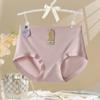 Ropa interior modal sin costuras para mujer nueva verano delgada para niñas doble fondo entrepierna talla grande bragas triangulares al por mayor