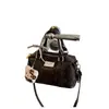 2026 Nuevo Bolso Cruzado Pequeño Maillard Retro para Viajes Diarios para Mujer, Bolso de Hombro Versátil, Bolso de Mano Boston tipo Almohada