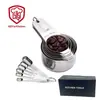 Novo Conjunto de Copos e Colheres Medidoras de Aço Inoxidável com Escala Ferramentas de Confeitaria Conjunto de 13 Peças Colheres Medidoras para Café Leite em Pó
