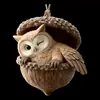 Colgante Transfronterizo Estilo Nuevo Árbol de Navidad Decoración de Coche Regalo para Amante de Mascotas Lindo Novedad Bellota Animal Pequeño Acrílico