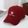 Bordado de Copo de Nieve Navideño Protección Solar Moda Otoño e Invierno Nuevo Adelgazante Facial Unisex Moda Casual Visera Gorra de Béisbol
