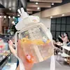 Taza Térmica de Gran Capacidad y Alta Calidad, Resistente a Altas Temperaturas, Taza con Popote para Niños, Nueva Taza de Verano 2026, Taza de Vientre Grande