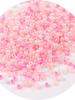 Materiales para hacer joyería artesanal DIY cuentas de arroz color crema cuentas de vidrio de color mixto nacionales 2MM accesorio de ropa borla