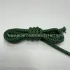 Corda Paracord Poliéster Redonda Sarja Colorida Preta 5mm Cordão para Bolsa DIY Corda de Moletom Calça Corda de Mala