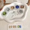 Arte de Unhas Moderna com Lantejoulas Deslumbrantes, Novo Estilo, Fragmentos Irregulares de Papel de Vidro Cintilantes, Glitter para Decoração de Unhas a Laser Atacado