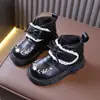 Botas para Niña 2026 Primavera y Otoño Nuevo Estilo Botas de Piel para Niños Botas Suaves para Bebé Moda Estilo Princesa para Niños Mayores