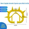 Dispositivo de desmame de bezerros com espeto no nariz de boi transfronteiriço, retirada de leite, plástico espesso, argola de nariz de boi, argola de nariz de boi sem perfuração, dispositivo de evitar leite para bezerros