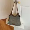 Nova Bolsa de Palha Verão 2026, Bolsa de Ombro Único para Axila, Bolsa Saco de Grande Capacidade, Bolsa Tote Feminina Estilo Preguiçoso de Férias
