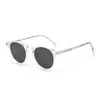 Gafas de Sol Polarizadas con Montura Redonda de Tr90 Japonesas y Coreanas para Hombres y Mujeres Pin de Gorra 88629 Artísticas Retro Modernas Gafas de Sol con Protección UV