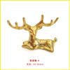 Sika Deer Nordic Criativo Lixeira Veado Lidar com Luz Prato de Frutas de Luxo Doces Lanche Caixa Estação de Armazenamento de Veados
