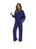 Ropa Femenina Europea y Americana Amazon Moda Transfronteriza Conjunto de Manga Larga y Pantalón Largo Otoño Nuevo 2025 Conjunto Casual de Dos Piezas para Mujer