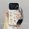 Aplicable a la funda de teléfono vivox500promax vivox500 Gama Alta Anticaída Gato Abstracto Bailarín para Mujer