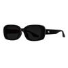 Nuevas Gafas de Sol Cuadradas de Estilo Europeo y Americano, Modernas, Adecuadas para Hombres y Mujeres con Rostros Grandes, Adelgazantes, de Moda, Versátiles, Gafas de Sol para Protección Solar al Aire Libre