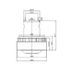 Motor DC para Eletrodomésticos, Motor com Escovas, Universal para Pequenos Eletrodomésticos, Eficiente e Economizador de Energia, Venda Direta da Fábrica