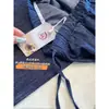Modifica la forma de las piernas, hace que las piernas se vean más largas, de cintura alta, adelgazantes, jeans de pierna ancha recta holgados para mujer, 26 otoño/invierno nuevo modelo H081905