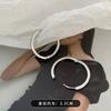 Pendientes de Aro Geométricos de Metal para Mujer, Modernos, Elegantes, Únicos, Exagerados, Exquisitos, Nuevas Pinzas de Oreja Circulares de Moda, Pendientes de Moda