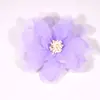 Novedad 2025 Accesorios de Flores de Organza Estilo Super Hada, Accesorios de Flores Artificiales, Flores para Zapatos, Accesorios para el Cabello, Decoraciones para Ropa