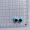 Gafas de Dibujos Animados DIY Accesorios de Resina Hechos a Mano Materiales para Fundas de Teléfono con Pegamento de Crema Nuevos Accesorios para el Cabello Creativos al por Mayor