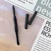 Cepillo Doble para Cejas, Cepillo para Cejas en Ángulo con Cerdas Suaves, Pincel para Polvo de Cejas, Cepillo Espiral para Crema de Cejas con Tapa, Cepillo de Belleza Portátil, Transfronterizo
