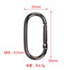 No disponible en stock. 5 Mosquetón de Escalada Aleación de Aluminio Exterior Hebilla de Mochila Hebilla Ovalada de Liberación Rápida Estuche para Auriculares Bluetooth Hebilla de Escalada