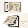 Pintura Decorativa para Caja de Medidor de Restaurante Nórdico Jarrón Crema Cálida Morandi Mural de Dormitorio Fondo de Mesa de Comedor Pintura Colgante