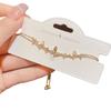 Verano Dulce y Fresco Pulsera Única de Circonita de Mariposa Extraíble Distintiva Lujo Ligero Simple de Alta Gama Pulsera Combinable