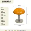 Lâmpada de Mesa Criativa Cogumelo para Quarto de Luxo Leve Lâmpada Abóbora de Designer de Cabeceira Luz Noturna para Casa Lâmpada de Mesa Decorativa