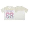 Camiseta de manga corta transpirable con costuras vintage americanas para hombre y mujer, novedad de verano 2025, top informal de gran tamaño para parejas