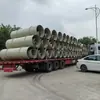 Tubos de ventilação de gases de resíduos industriais em PP, tubos de exaustão plásticos resistentes a ácidos e álcalis, acessórios de dutos de ar em PP para laboratório podem ser processados