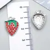 Aceite de Fruta K Blanca Transfronterizo Aleación con Goteo Fresa Plátano Cereza Accesorios para Joyería DIY Llavero Pulsera Collar Colgante