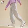 Calça Infantil Hellokitty para Meninas 2025 Novo Estilo para Crianças Maiores, Calça de Moletom para Exterior, Calça Esportiva para Meninas