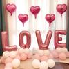 Arreglo de globos para boda, casa nueva, boda, mujer, hombre, paquete de boda, dormitorio, sala de estar, juego de globos flotantes de aire feliz
