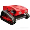Cortador de Grama Rastreador Pequeno com Controle Remoto, Roçadeira Paisagística Totalmente Automática, Triturador de Grama para Recuperação de Terras em Pomares de Montanha
