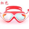 Novos óculos de natação Shenyu Brand Large Frame Fashion galvanizados coloridos antiembaçantes e anti-ultravioleta