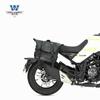 El lobo muscle car es adecuado para bolsa lateral Wuji Q250 empaque lateral para casco casco medio casco casco completo con cerradura portaequipajes de liberación rápida modificado