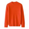 Suéter de Lana para Niños 2024 Cuello Semi Alto Suéter Cálido de Otoño e Invierno para Niños Respaldo de Color Sólido para Niñas Respaldo de Cachemir