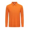 Camisa Polo de Manga Larga Ion de Hielo Ropa de Trabajo Personalizada Estampada con Logo Cuello con Solapa Bordado Ropa de Trabajo Grupal Otoño e Invierno Camisas Culturales