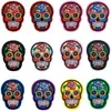 Jianxing carimbo de bordado computador caveira rosa fofa acessórios de vestuário decoração de roupas patch adesivos de tecido bordados