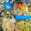 Trituradora Cortadora Picadora de Forraje Verde Máquina para Hierba de Cerdo 220V Picadora de Hierba Eléctrica Pequeña para Hogar Trituradora de Pasto para Cría de Pollos y Patos
