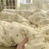Capa de Edredom de Fio Dupla Camada Classe A Peça Única Capa de Edredom Duplo Doméstica Compra Única Dormitório Estudantil Nantong Roupa de Cama de Solteiro