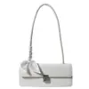 Bolso de Mano Plateado de Moda para Mujer 2024 Nuevo Estilo Francés Versátil Bolso de Hombro para Debajo del Brazo Bolso de Mano de Moda Bolso Baguette Estilo Francés