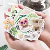Pacote de Adesivos Dia Bonito Série de Fabricação Interessante Material DIY para Diário Coreano Adesivos Decorativos 50 em 6