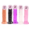 Dispositivo de Masturbação Feminina com Pênis Veteado Azul, Dildo Simulado, Brinquedo para Relações Sexuais e Provocação de Casais, Aliviador de Estresse Fisiológico, Produto Sexual