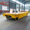 Veículo Elétrico de Plataforma Alimentado por Cabo para Transferência de Material de Aço entre Oficinas de Longa Distância, Veículo de Plataforma Montado em Trilhos