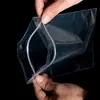 Saco Auto-selante Transparente Espessado Saco Pequeno de Selo Plástico Saco Selado PE Saco Grande e Médio com Trava Saco de Embalagem Plástica