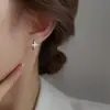 [Estrellas para Ti] Pendientes de Estrella, Pendientes Brillantes de Diamante Femeninos y Versátiles, Nuevos Pendientes 2025, Simples y Personalizados