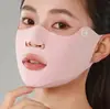 Máscara de Proteção Solar Facial Completa para Mulheres, Anti-UV, para Corrida e Ciclismo, Cobertura Facial, Proteção Facial, Máscara de Seda Gelada para Homens, Expondo a Boca